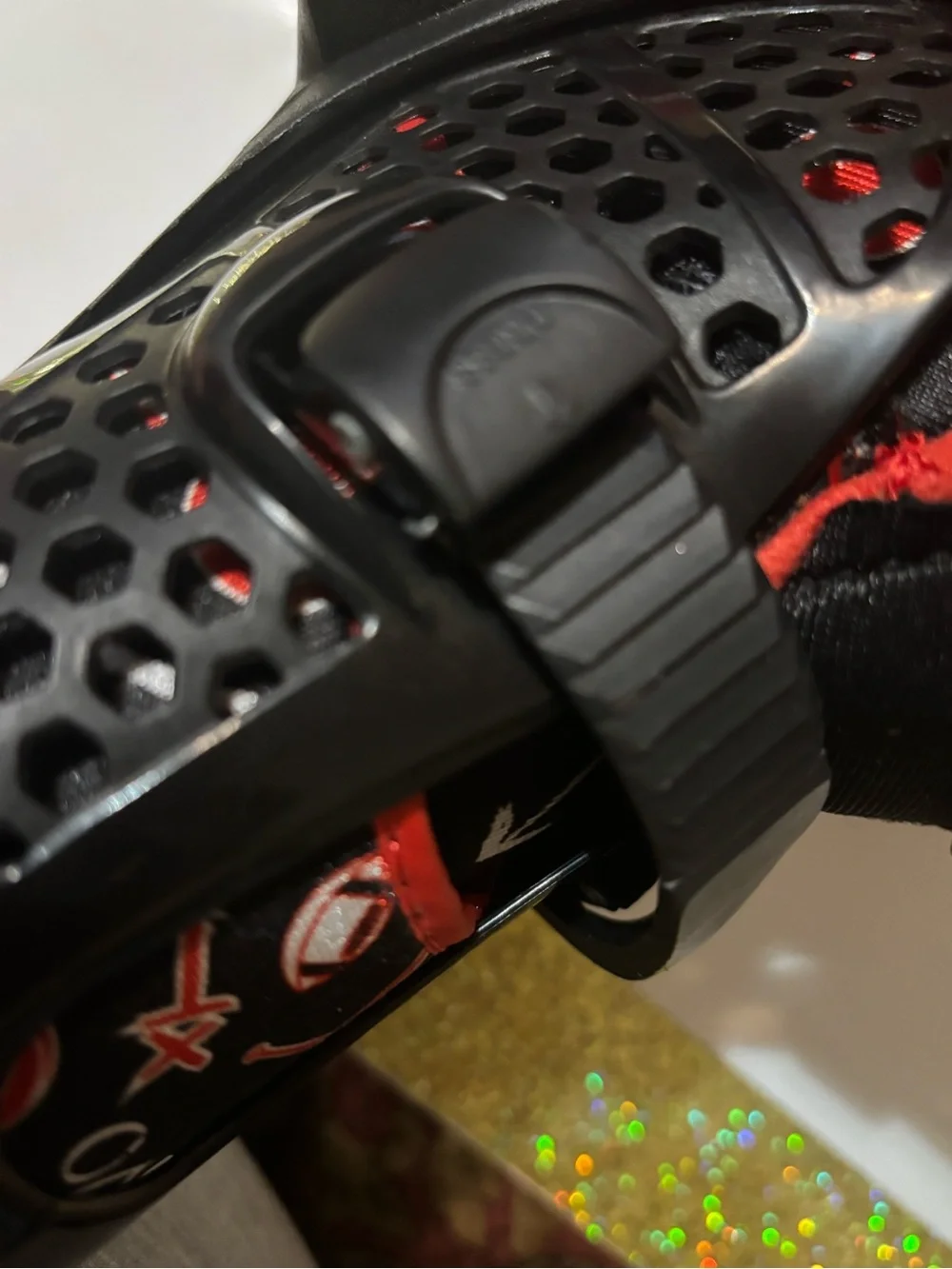 Adjustable Kids Inline Skates - Black & Red